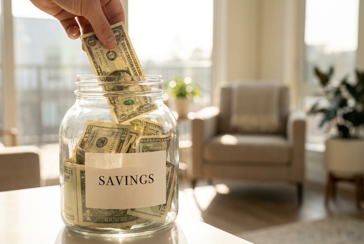 Progress tracker for reaching savings milestones and health savings account targets through gamification.