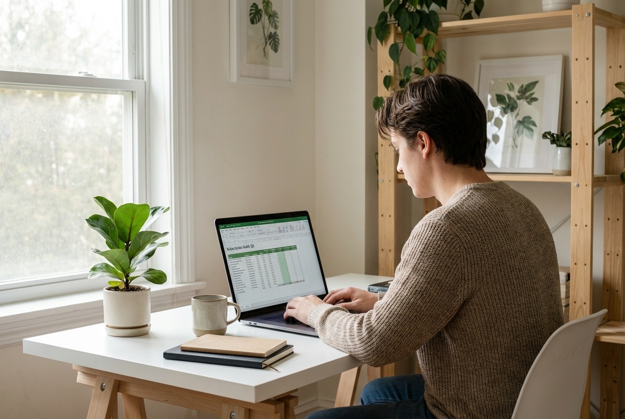 Analysis of fixed vs variable expenses to lower debt-to-income ratio and increase monthly savings.